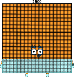 Numberblocks 2500K blocks by jeanpaulfelix on DeviantArt