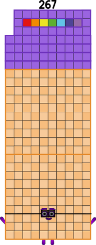 Numbers Number 267 Numberblocks 267 blocks by jeanpaulfelix on DeviantArt