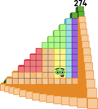 Numbers 274 Numberblocks 274 blocks by jeanpaulfelix on DeviantArt
