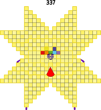 Numberblocks 337 blocks by jeanpaulfelix on DeviantArt