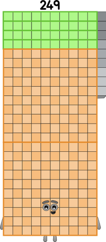 Numberblocks 249 blocks(2D) by jeanpaulfelix on DeviantArt