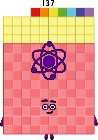 Numberblocks 137 blocks by jeanpaulfelix on DeviantArt