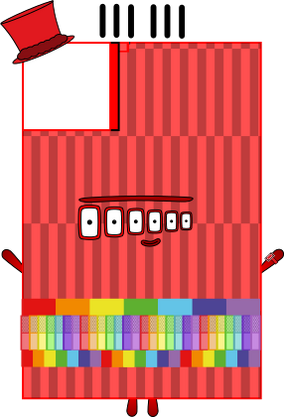 Numberblocks 111111 blocks(273x407) by jeanpaulfelix on DeviantArt