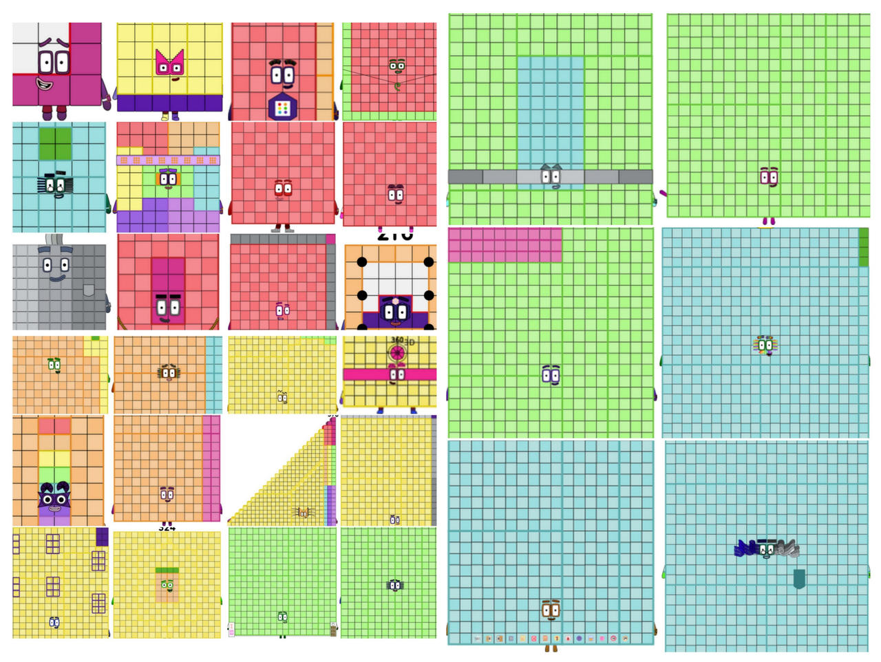 Numberblocks official 18 time and the 540 by jeanpaulfelix on DeviantArt