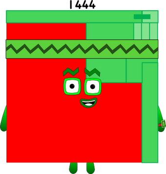 Numberblocks 1444K blocks by jeanpaulfelix on DeviantArt