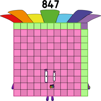 Numberblocks 847 blocks by jeanpaulfelix on DeviantArt
