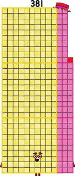 Colorblock 381 Numberblocks 381 blocks by jeanpaulfelix on DeviantArt