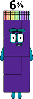 Numberblocks 6.75 blocks by jeanpaulfelix on DeviantArt