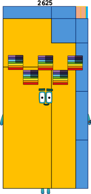 Numberblocks 2625K blocks by jeanpaulfelix on DeviantArt