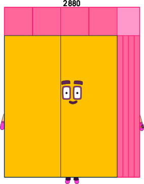 Numberblocks 2880K blocks by jeanpaulfelix on DeviantArt