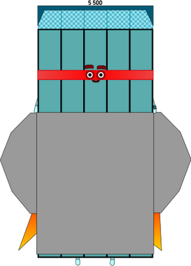 Numberblocks 5500K blocks by jeanpaulfelix on DeviantArt