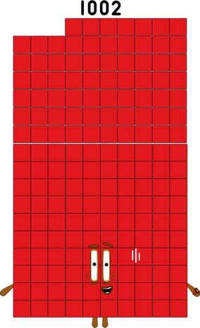 Numberblocks 1002K blocks by jeanpaulfelix on DeviantArt