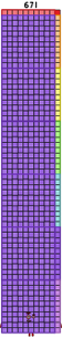 Block 761 Numberblocks 671 blocks (11x61) by jeanpaulfelix on DeviantArt