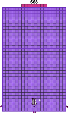 Numberblocks 668 blocks by jeanpaulfelix on DeviantArt