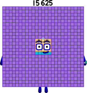 Numberblocks 15625K blocks by jeanpaulfelix on DeviantArt