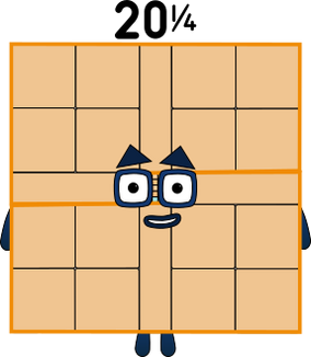 Numberblocks 20-1-4 blocks by jeanpaulfelix on DeviantArt