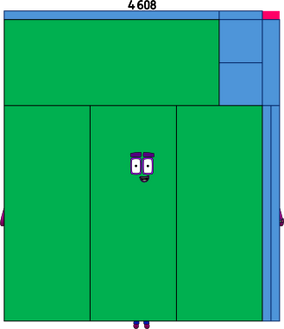 Numberblocks 4608K blocks by jeanpaulfelix on DeviantArt