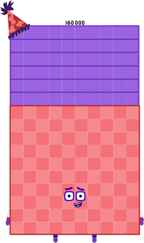 Number Blocks Math 160 Numberblocks 160K blocks by jeanpaulfelix on DeviantArt