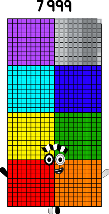 Blocks 99 Numberblocks 7999K blocks by jeanpaulfelix on DeviantArt