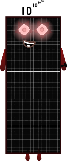 Numberblocks Googolduplex Googolplexian blocks by jeanpaulfelix on ...