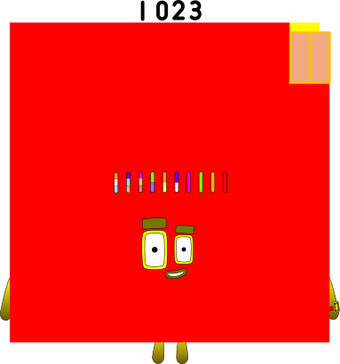 Numberblocks 1023K blocks by jeanpaulfelix on DeviantArt