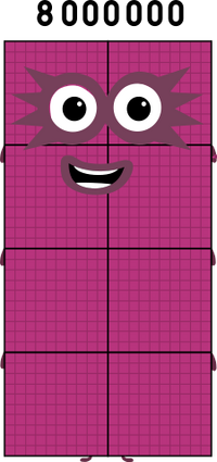 Number Blocks Running Deviantart Numberblocks 8M blocks by jeanpaulfelix on DeviantArt
