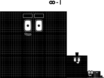 Numberblocks Infinity Minus One blocks by jeanpaulfelix on DeviantArt