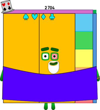 Numberblocks 2704K blocks by jeanpaulfelix on DeviantArt