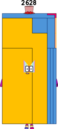 Numberblocks 2628K blocks by jeanpaulfelix on DeviantArt