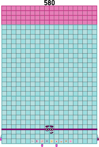 Numberblocks 580 blocks by jeanpaulfelix on DeviantArt