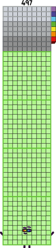 Numberblocks 497 blocks(2D) by jeanpaulfelix on DeviantArt