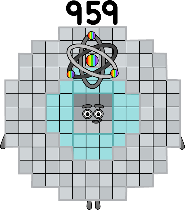 Numberblocks 959 blocks by jeanpaulfelix on DeviantArt