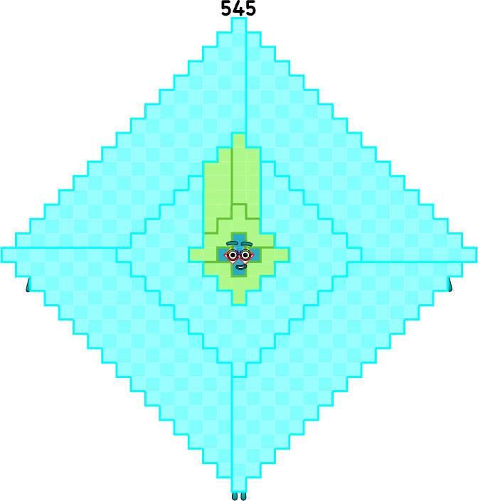 Numberblocks 545 blocks by jeanpaulfelix on DeviantArt