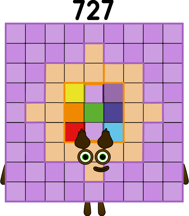 Numberblocks 727 blocks by jeanpaulfelix on DeviantArt