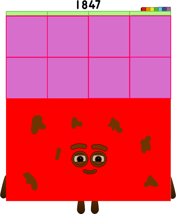 Numberblocks 1847K blocks by jeanpaulfelix on DeviantArt