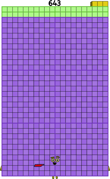 Numberblocks 643 Numberblocks 643 blocks by jeanpaulfelix on DeviantArt