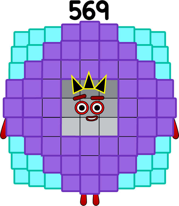 Number Blocks 589 Numberblocks 569 block by jeanpaulfelix on DeviantArt