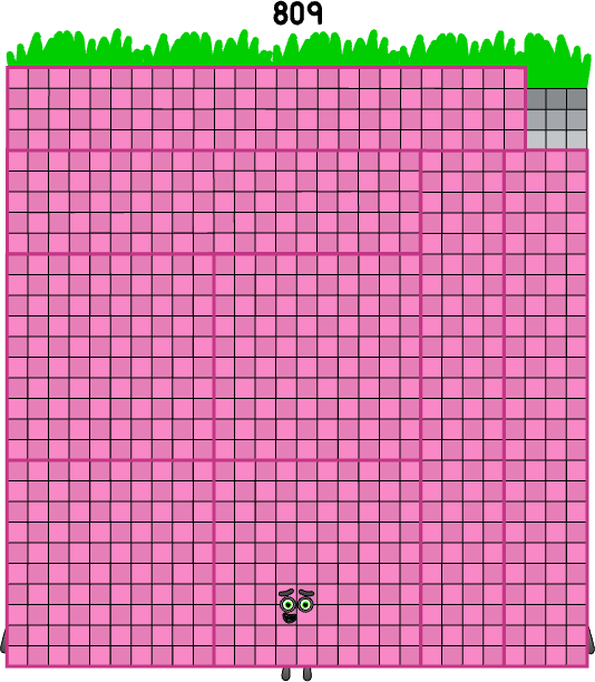 Numberblocks 809 blocks by jeanpaulfelix on DeviantArt