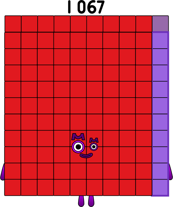 Numberblocks 1067K blocks by jeanpaulfelix on DeviantArt