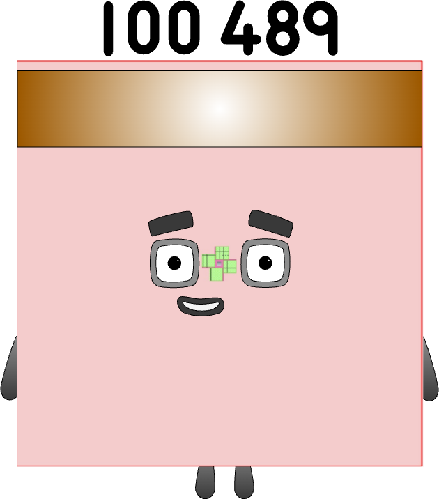 Numberblocks 100489K blocks by jeanpaulfelix on DeviantArt