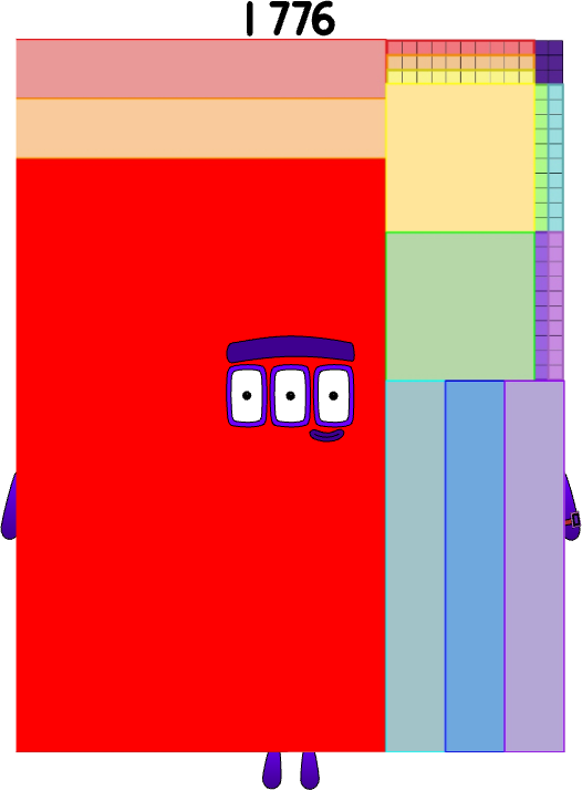 Numberblocks 1776K blocks by jeanpaulfelix on DeviantArt