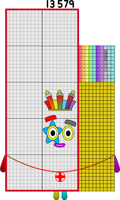 Numberblocks 13579K blocks by jeanpaulfelix on DeviantArt