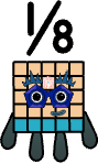 Num Block 125 Numberblocks 0.125 blocks new 2024 by jeanpaulfelix on DeviantArt