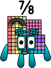 Numberblocks 7-8 blocks by jeanpaulfelix on DeviantArt
