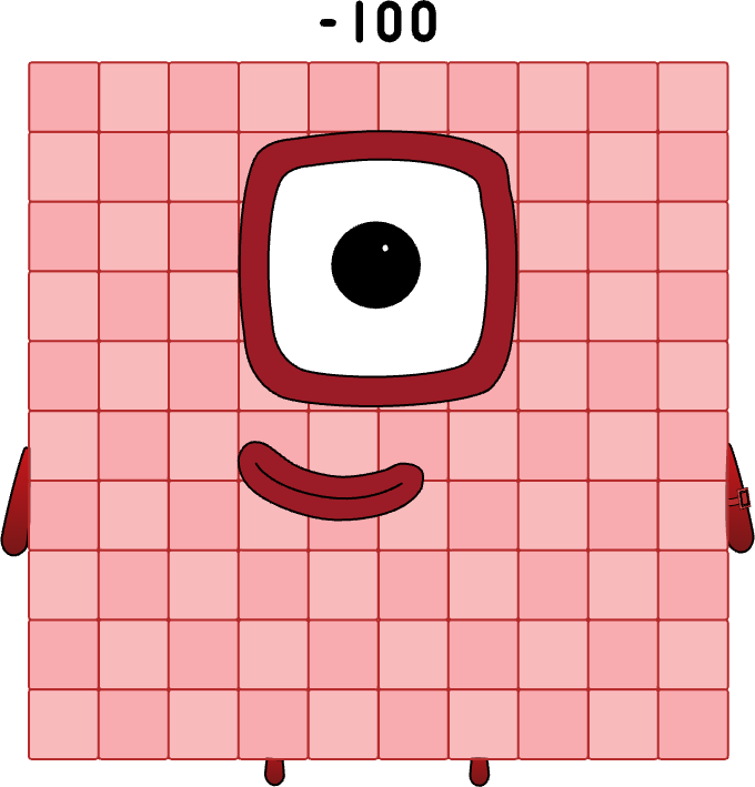 Numberblocks -100 blocks by jeanpaulfelix on DeviantArt