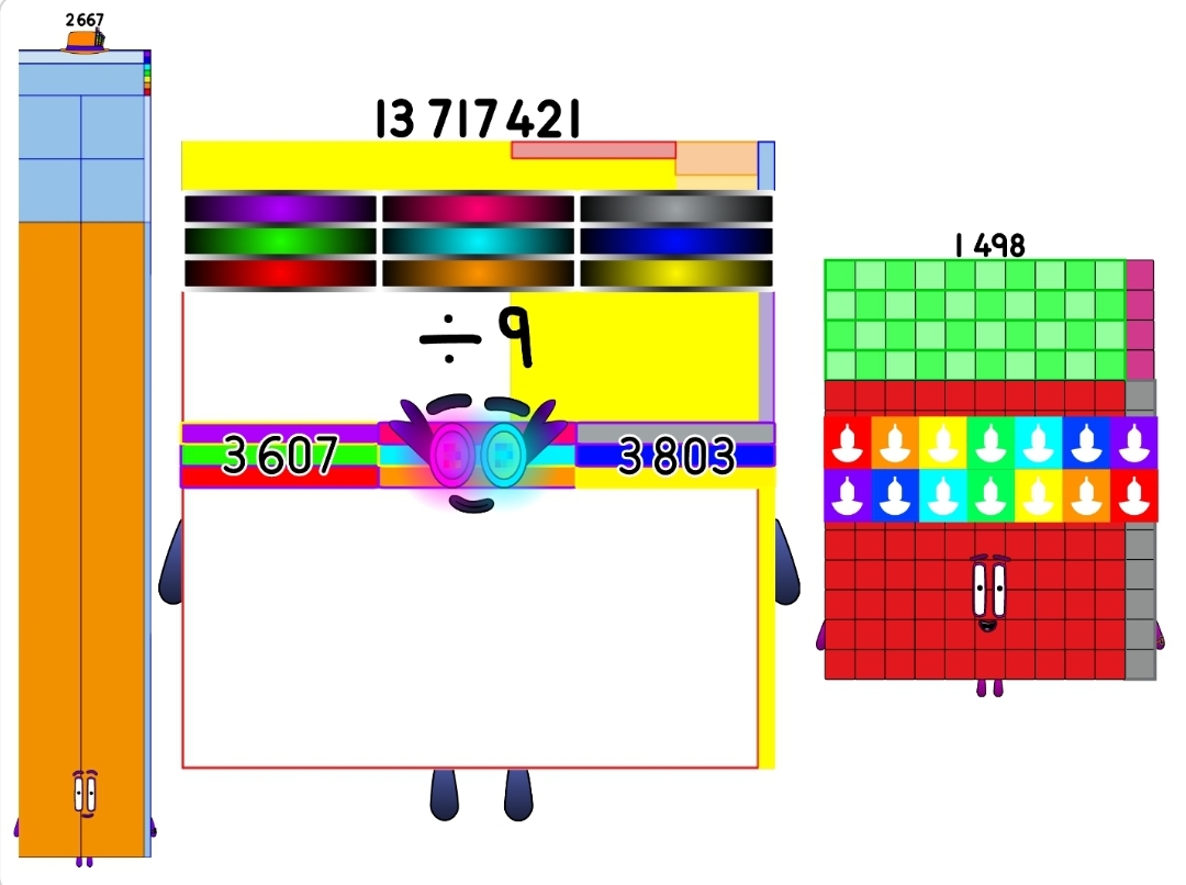 Numberblocks 2667 13717421 and 1498 by jeanpaulfelix on DeviantArt