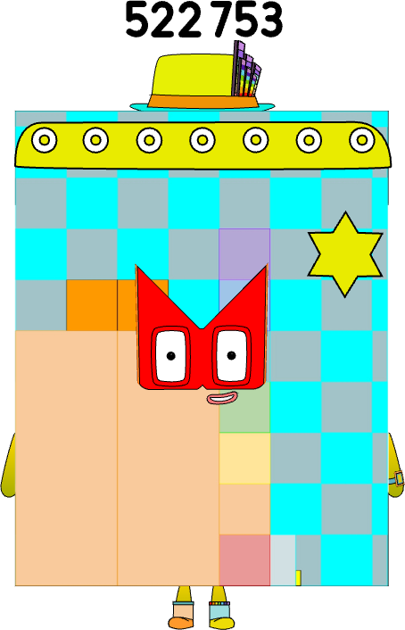 Numberblocks 522753K blocks by jeanpaulfelix on DeviantArt