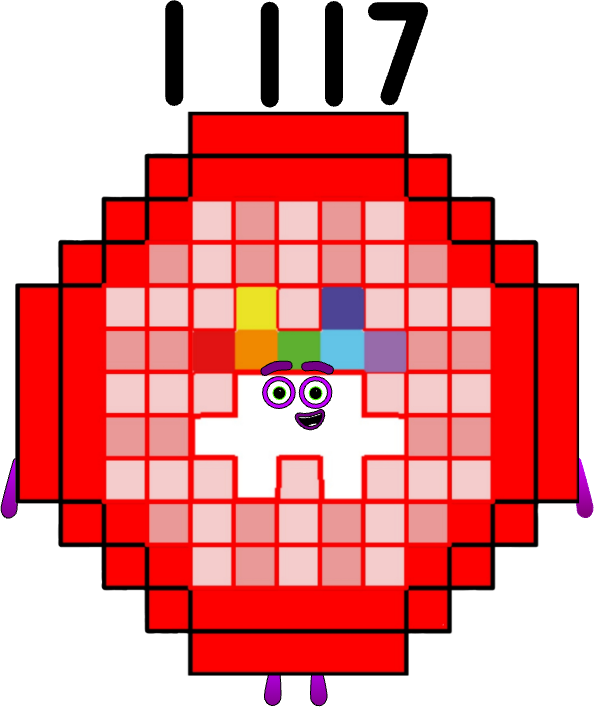 Numberblocks 1117K blocks by jeanpaulfelix on DeviantArt