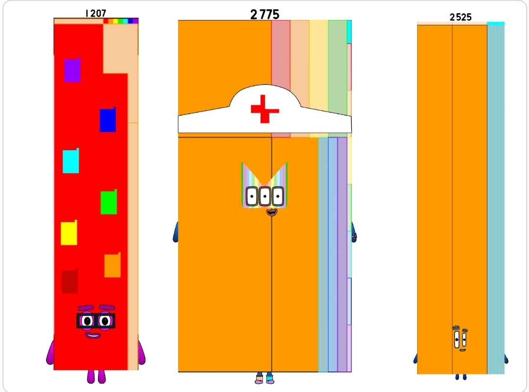 Numberblocks 1207 2525 2775 by jeanpaulfelix on DeviantArt