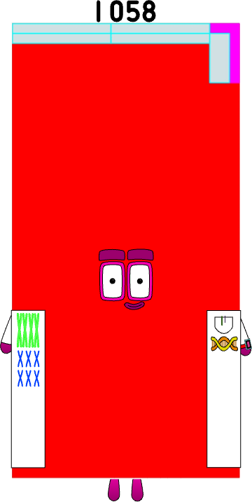 Numberblocks 1058K blocks by jeanpaulfelix on DeviantArt